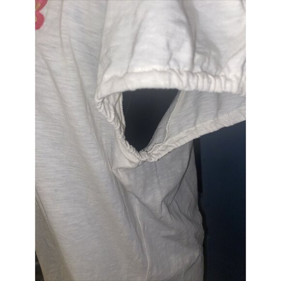 GH Bass & Co. Women's V-Neck, Short Sleeve Shirt/Top Size XXL Blouse Lightweight - Picture 6 of 11